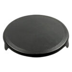 33CM Reversible Round Cast Iron Crepes Pan Baking Cookie Pancake Pizza Bakeware