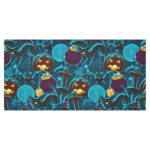 Halloween Pumpkin Cat Pattern Tablecloth - Vilavase