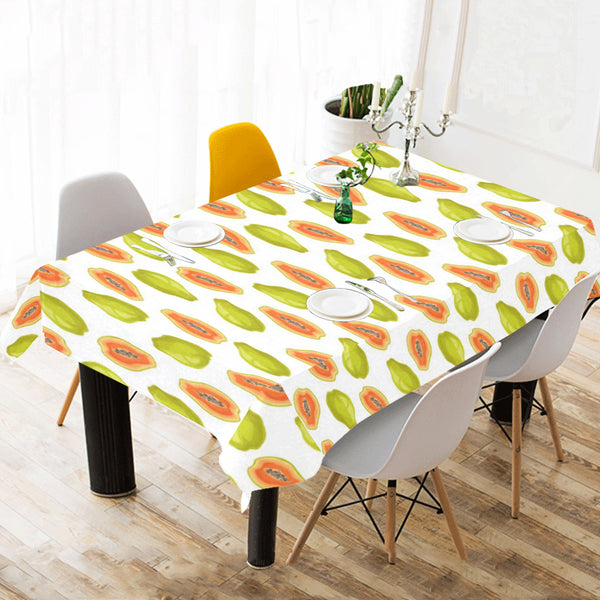 Papaya Pattern Theme Tablecloth - Vilavase