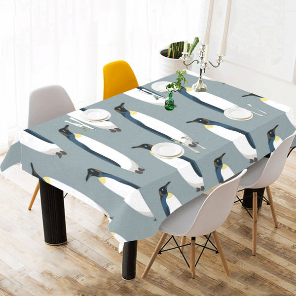 Penguin Pattern Theme Tablecloth - Vilavase