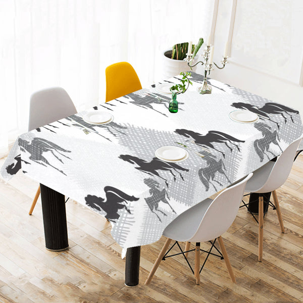 Horse Pattern Tablecloth - Vilavase