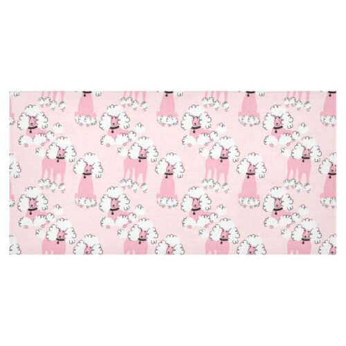 Poodle Pattern Tablecloth - Vilavase