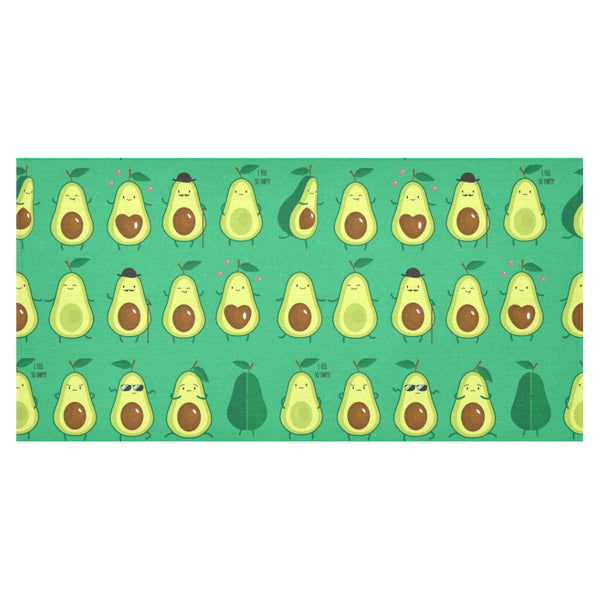 Cute Avocado Pattern Tablecloth - Vilavase