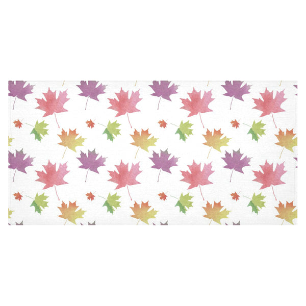 Maple Leaves Pattern Tablecloth - Vilavase