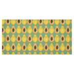 Papaya Pattern Background Tablecloth - Vilavase
