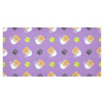 Pomeranian in Cup Pattern Tablecloth - Vilavase