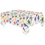 Colorful Dinosaur Pattern Tablecloth - Vilavase
