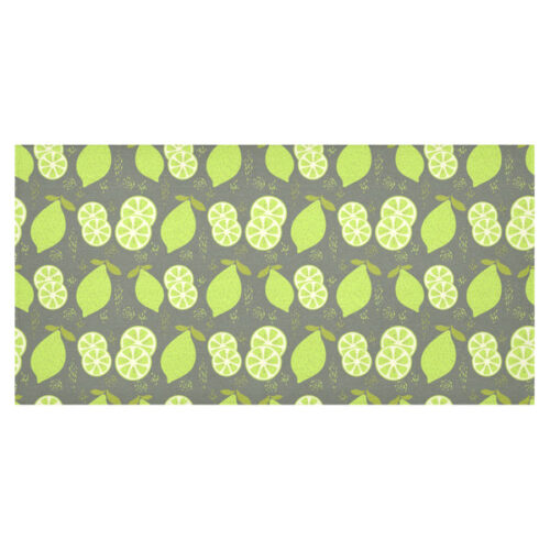Lime Pattern Theme Tablecloth - Vilavase