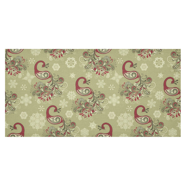Peacock Tribal Pattern Tablecloth - Vilavase