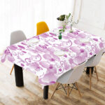 Orchid Pattern Tablecloth - Vilavase