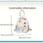 Rustic Berry Patchwork Print Backpack – Fabric Design by Vilavase
