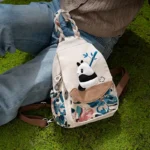 Cute Panda Print Backpack – Fabric Design by Vilavase